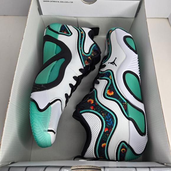 Jordan Tatum 3 Welcome to the Garden Alternate Size 9 Men Basketball Shoes - Picture 7 of 8